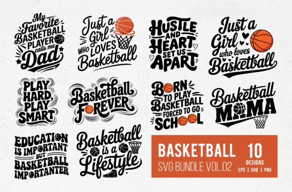 Basketball Sublimation SVG Bundle Vol.04