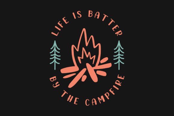 Camping Outdoor SVG Sublimation T-shirt Graphics