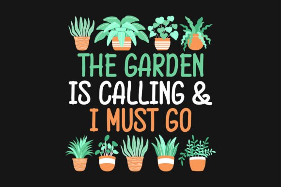 Gardening Plants SVG Sublimation T-shirt