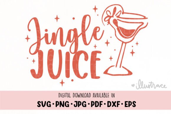 Jingle Juice Christmas SVG for Crafts and Graphics