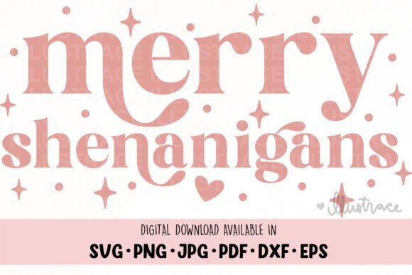 Merry Shenangians Svg, Christmas