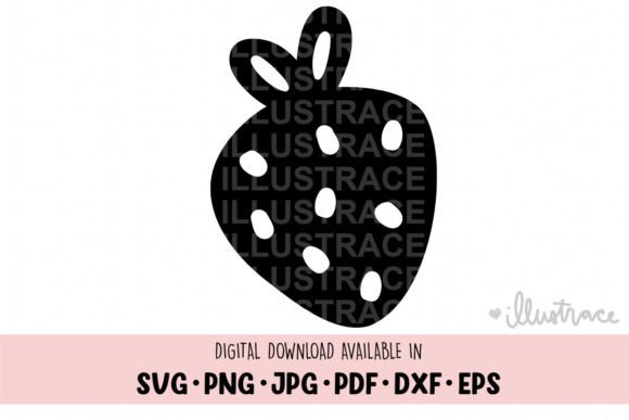 Strawberry Svg, Strawberry Cut File